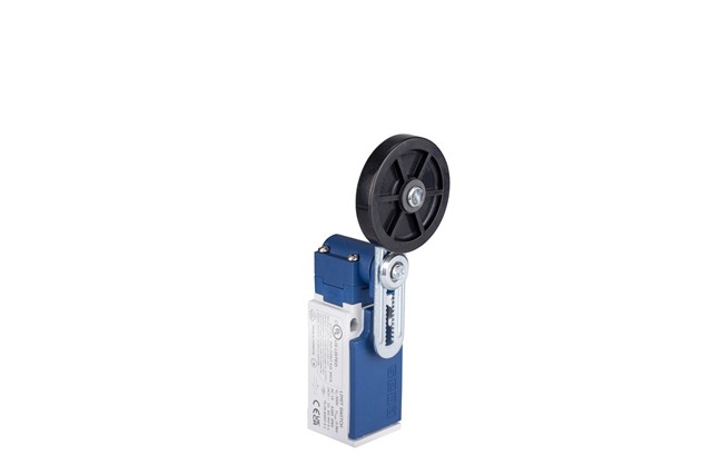 L5 Plastic Body 50 mm Rubber Adjustable Roller Arm With Reset Slow Action 1NO+1NC Limit Switch